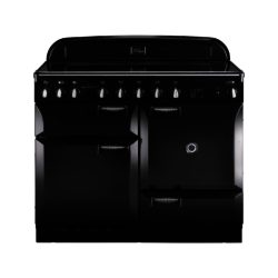 Rangemaster Elan 110cm Electric Induction 89500 Range Cooker in Black with Induction Hob